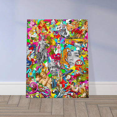 Charitable Deceptions Canvas - Spork Fine Art USA