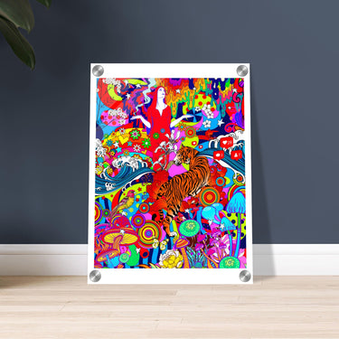 Daily Dose Acrylic Print - Spork Fine Art USA
