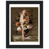 For Those Who Want To See Wooden Framed Print - Spork Fine Art USA