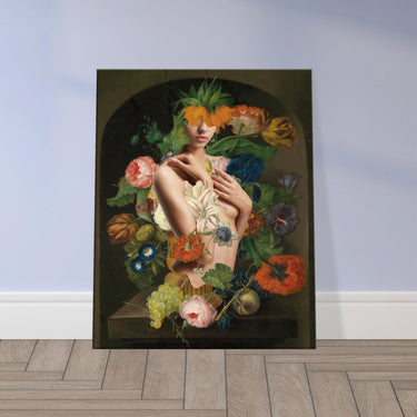 To The Flowers Canvas - Spork Fine Art USA