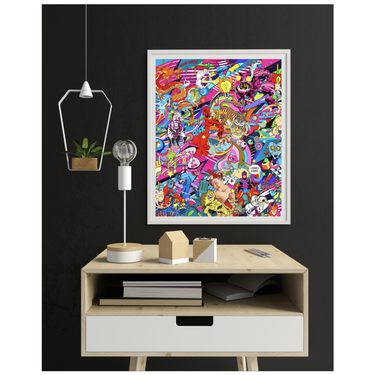 Looks Rare Wooden Framed Print - Spork Fine Art USA