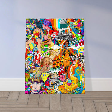 Real Wonder Woman Canvas - Spork Fine Art USA