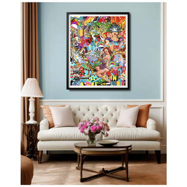 Perfect Chance Wooden Framed Print - Spork Fine Art USA