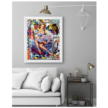 She’ll Be Gone Forever Print - Spork Fine Art USA