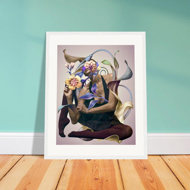 Where Flowers Bloom So Does Hope Wooden Framed Print - Spork Fine Art USA