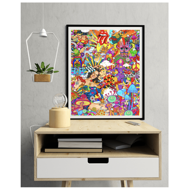She Was Practiced Wooden Framed Print - Spork Fine Art USA