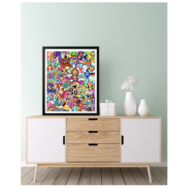 Girl Power Print - Spork Fine Art USA