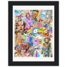 Message Wooden Framed Print - Spork Fine Art USA