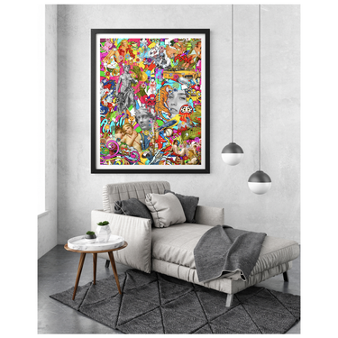 Charitable Deceptions Print - Spork Fine Art USA