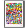 I’ve Been Thinking A Lot Wooden Framed Print - Spork Fine Art USA