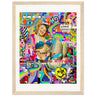 Everything Is Connected Wooden Framed Print - Spork Fine Art USA
