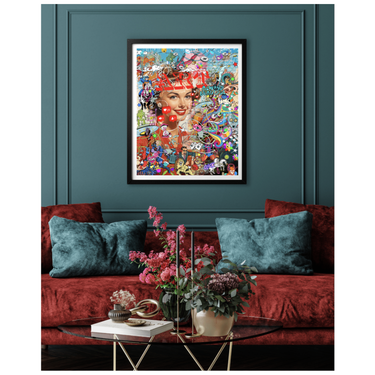 Art Click Wooden Framed Print - Spork Fine Art USA