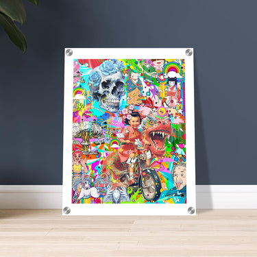 Not Of This Earth Acrylic Print - Spork Fine Art USA