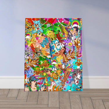 Wonderful One Canvas - Spork Fine Art USA