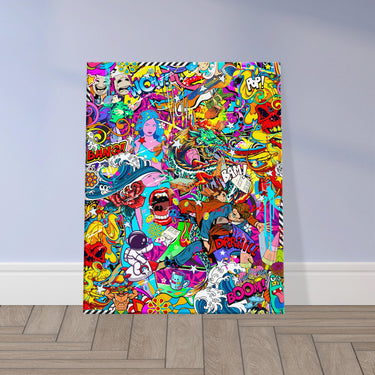 Democratic & Nondiscriminatory Canvas - Spork Fine Art USA