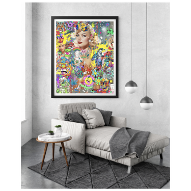 High Confidence Wooden Framed Print - Spork Fine Art USA