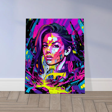 Comic Chic Canvas - Spork Fine Art USA
