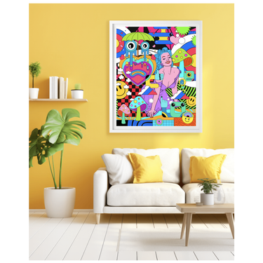 Ultimate Flex Wooden Framed Print - Spork Fine Art USA