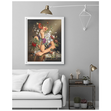 Brought Me There Wooden Framed Print - Spork Fine Art USA