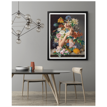 Made For Seeing Wooden Framed Print - Spork Fine Art USA
