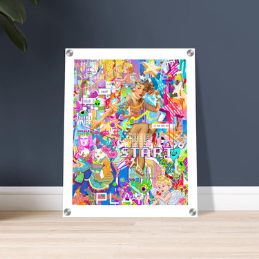 Good Vibes Only Acrylic Print - Spork Fine Art USA