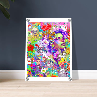 Good Vibes Acrylic Print - Spork Fine Art USA