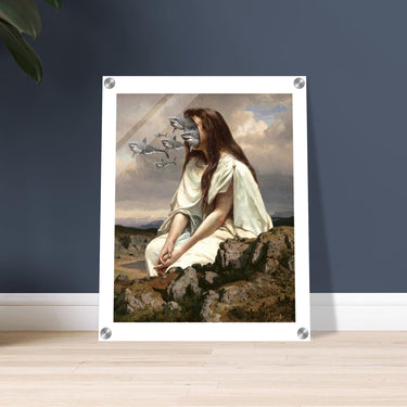 Maneater Acrylic Print - Spork Fine Art USA
