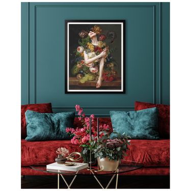 Dare To Be Wooden Framed Print - Spork Fine Art USA