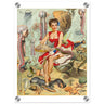 Under The Sea Reptile Butcher Shop Acrylic Print - Spork Fine Art USA
