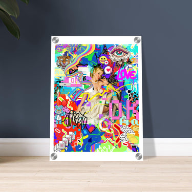 Love is Ok Acrylic Print - Spork Fine Art USA