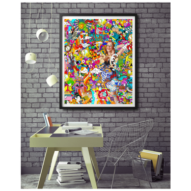 Always Beautiful Wooden Framed Print - Spork Fine Art USA