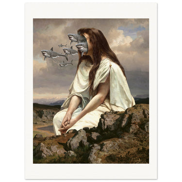 Maneater Print - Spork Fine Art USA