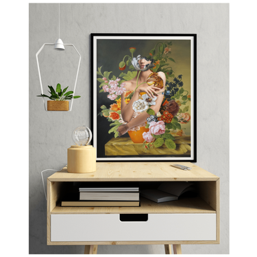 Multifarious Incarnations Wooden Framed Print - Spork Fine Art USA