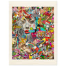 Bang Those Thoughts Wood Print - Spork Fine Art USA
