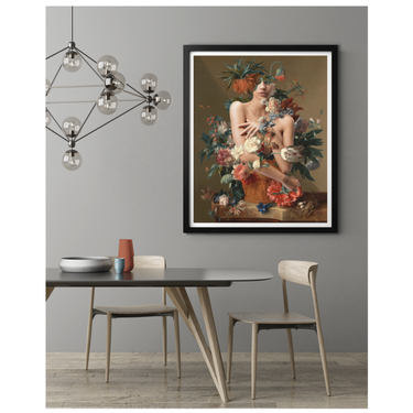 Balanced Arrangement Wooden Framed Print - Spork Fine Art USA
