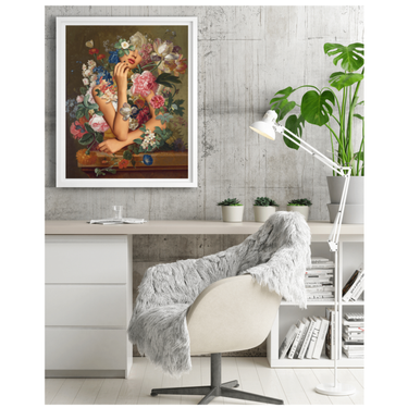 All The Utilities Wooden Framed Print - Spork Fine Art USA