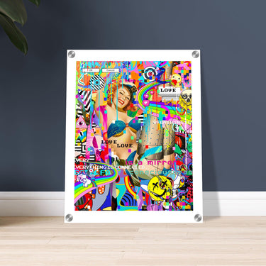 Everything Is Connected Acrylic Print - Spork Fine Art USA