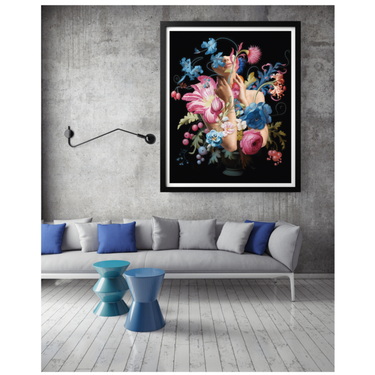 Gentle Reminder Wooden Framed Print - Spork Fine Art USA