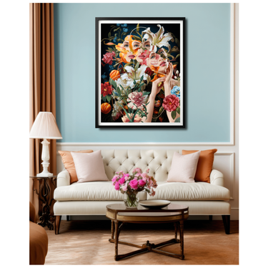 Something To Offer Wooden Framed Print - Spork Fine Art USA