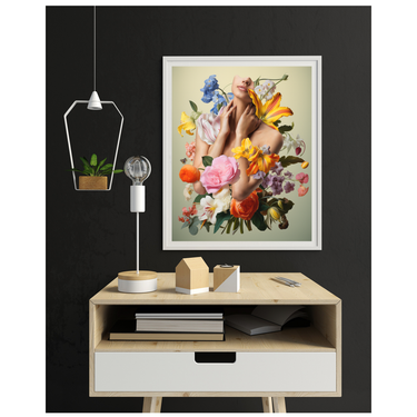 Acceptance Wooden Framed Print - Spork Fine Art USA