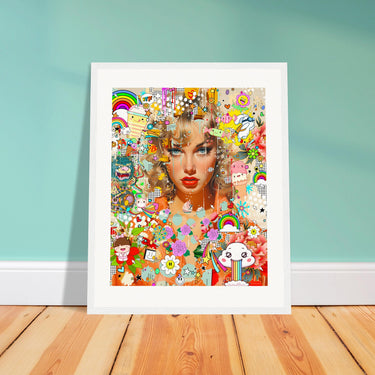 Without Wooden Framed Print - Spork Fine Art USA