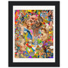 Tasty Colors Wooden Framed Print - Spork Fine Art USA