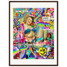 Everything Is Connected Wooden Framed Print - Spork Fine Art USA