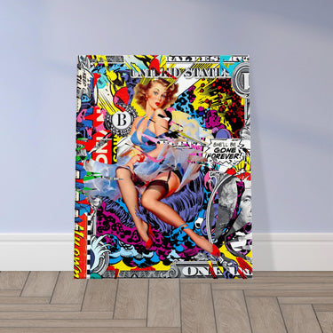 She’ll Be Gone Forever Canvas - Spork Fine Art USA