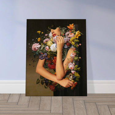 Lips Spoken Canvas - Spork Fine Art USA