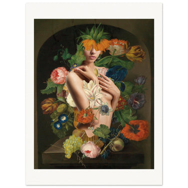 To The Flowers Print - Spork Fine Art USA