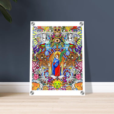 Giving And Receiving Acrylic Print - Spork Fine Art USA