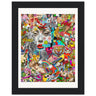 Bang Those Thoughts Wooden Framed Print - Spork Fine Art USA