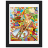 Poolside Peace Wooden Framed Print - Spork Fine Art USA