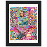 Hi, How Are You? Wooden Framed Print - Spork Fine Art USA